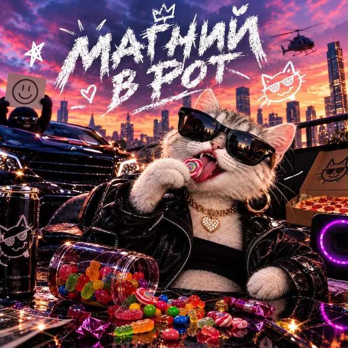 магний в рот